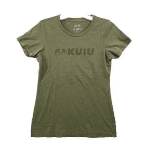 Kuiu T-Shirt Women's Medium Green Ram Outdoor Hunting Camping Gorpcore Hike Gear